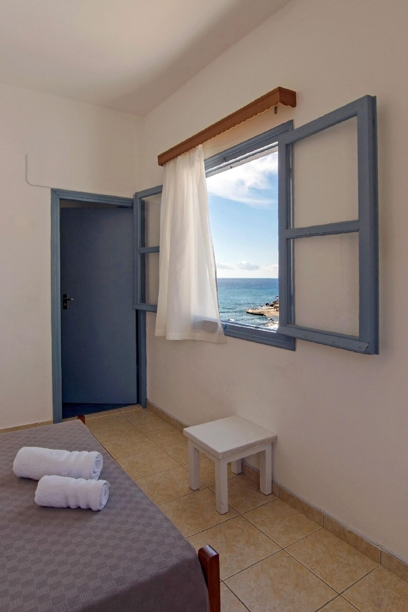 Perigiali Rooms Agali Esterno foto